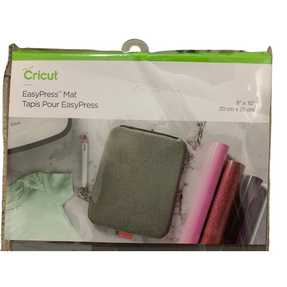 Cricut Imagine EasyPress Mat 8"x10" GRAY Heat-Resistant Press For Iron On New! - Picture 2 of 7